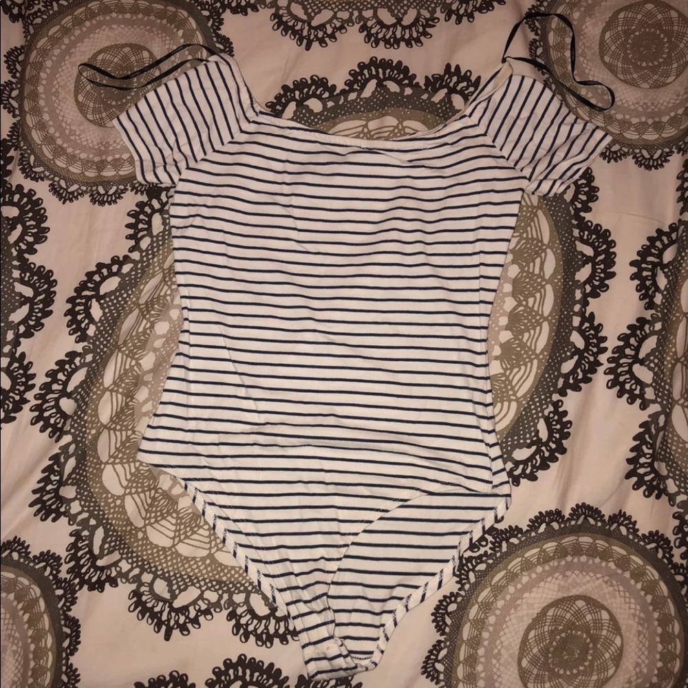 Forever 21 off the shoulder bodysuit